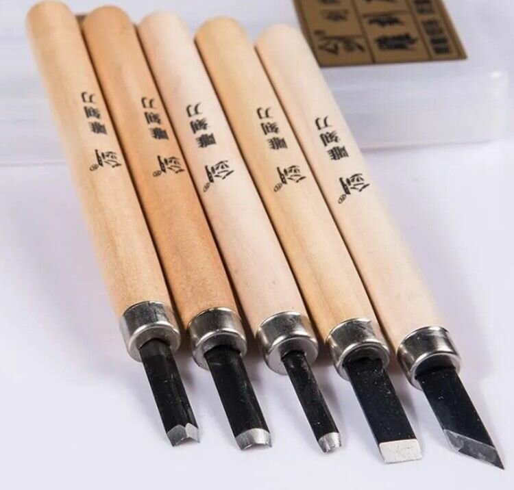 фото Набор резцов по дереву 5 шт