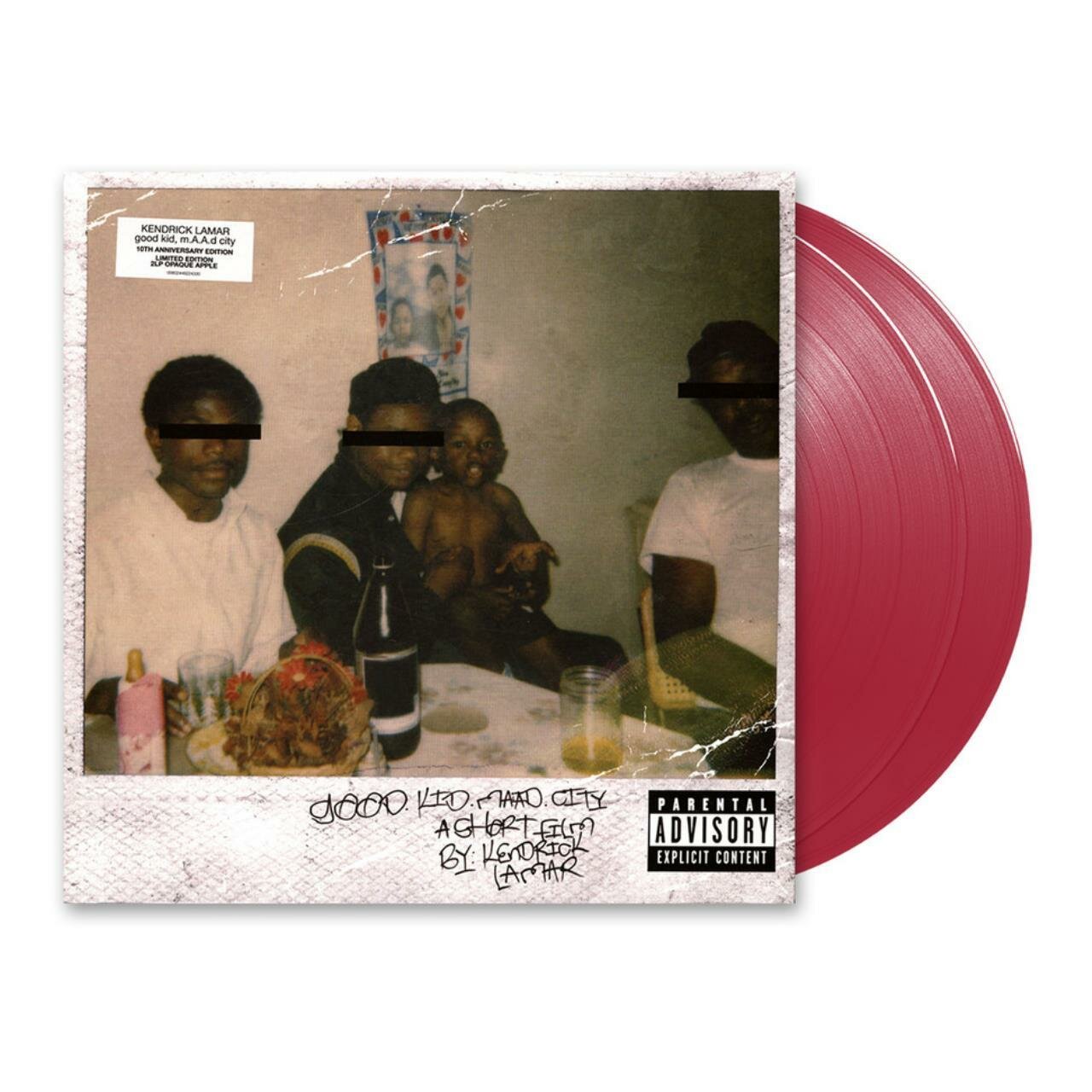 Виниловая пластинка Lamar, Kendrick, Good Kid, M.A.A.D City (coloured) (0602448224330) Universal Music - фото №1