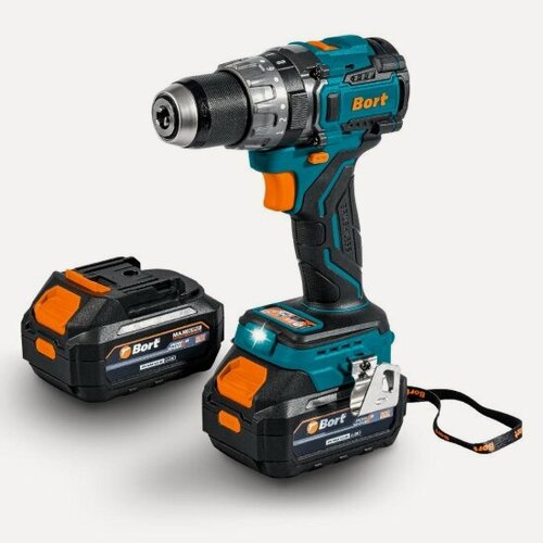 Изображение товара Дрель-шуруповерт аккумуляторная Bort BAB-21U, бесщеточная, ударная