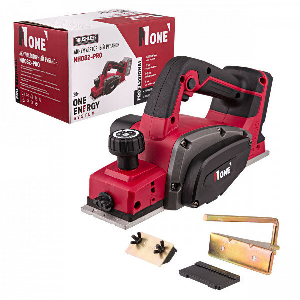 Рубанок акк Р-82/750 NH082-PRO (82мм20v.0-2мм глуб. строг9мм max глуб. выб. четверти без акк)