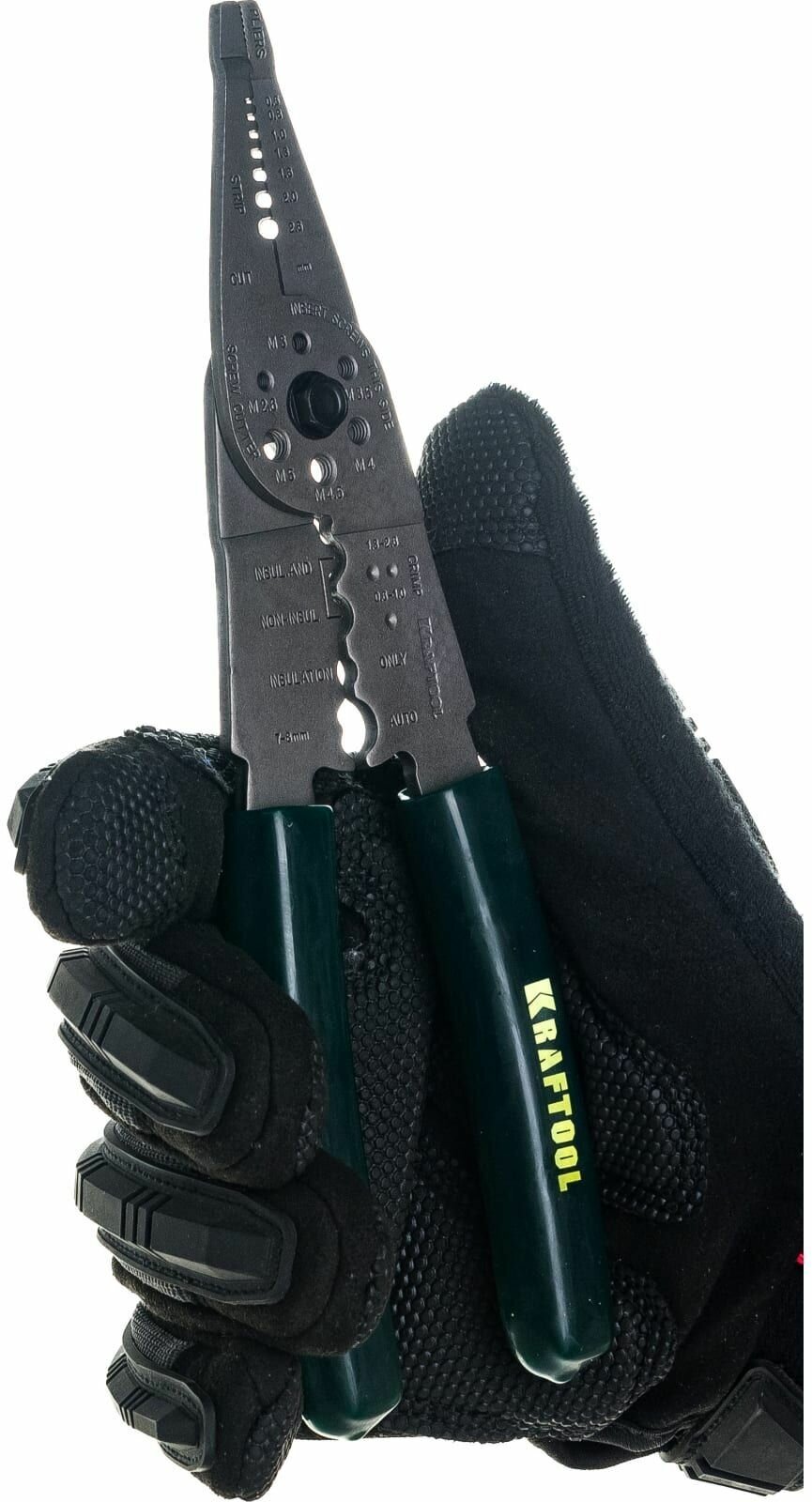 Стриппер МК-10 для снятия изоляции 0,75-2,6 мм KRAFTOOL — фото 1