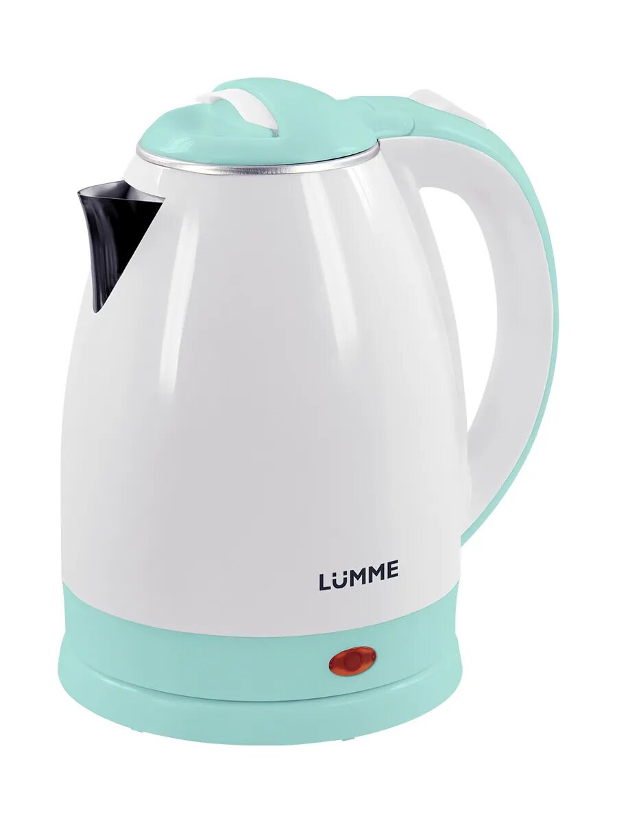 Электрический чайник LUMME LU-166 белый/светлая яшма металлический 2л