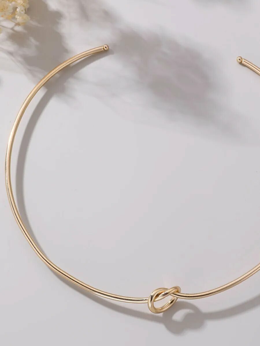 Чокер, золотистый — фото 1