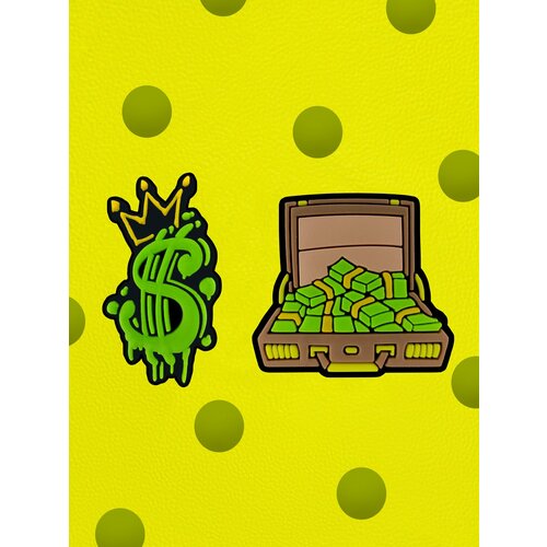 Украшения для обуви My JibbitzДоллары Джибитсы2 штуки 129₽