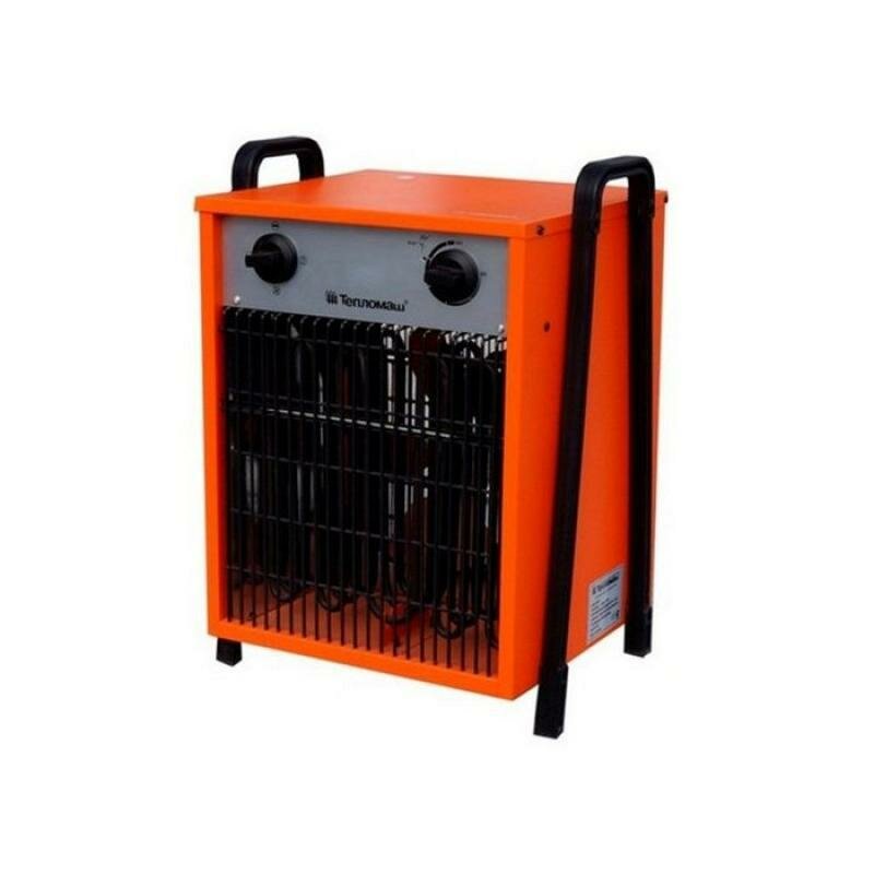Тепловентилятор Тепломаш "КЭВ-12C40E" 12кВт напольный оранжевый