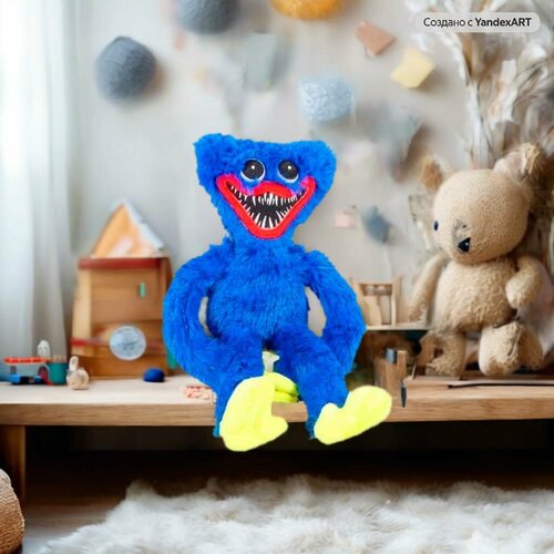 Игрушка Хаги Ваги 35см синяя, для детей 2-14 лет