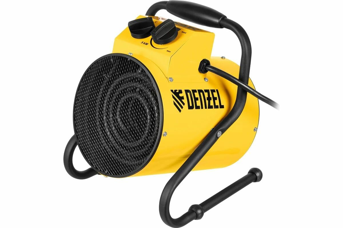 Тепловая пушка Denzel SFH-5000 230 В 260 м3/ч 3 режима вентилятор 3000/4500 Вт