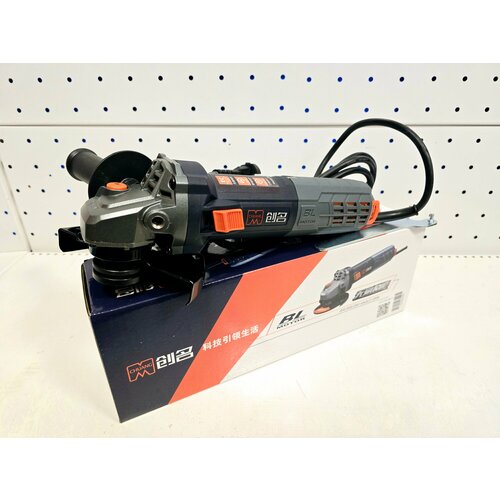 Болгарка УШМ бесщеточная сетевая Chuang CA1313T 125мм 1550Вт регулировка оборотов поддержание оборотов плавный пуск съемные вент решетки 13050₽