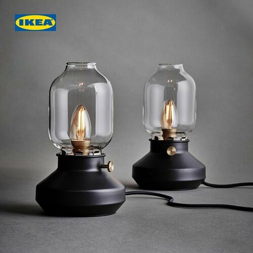 IKEA Настольная лампа черная Creative Design 4500₽