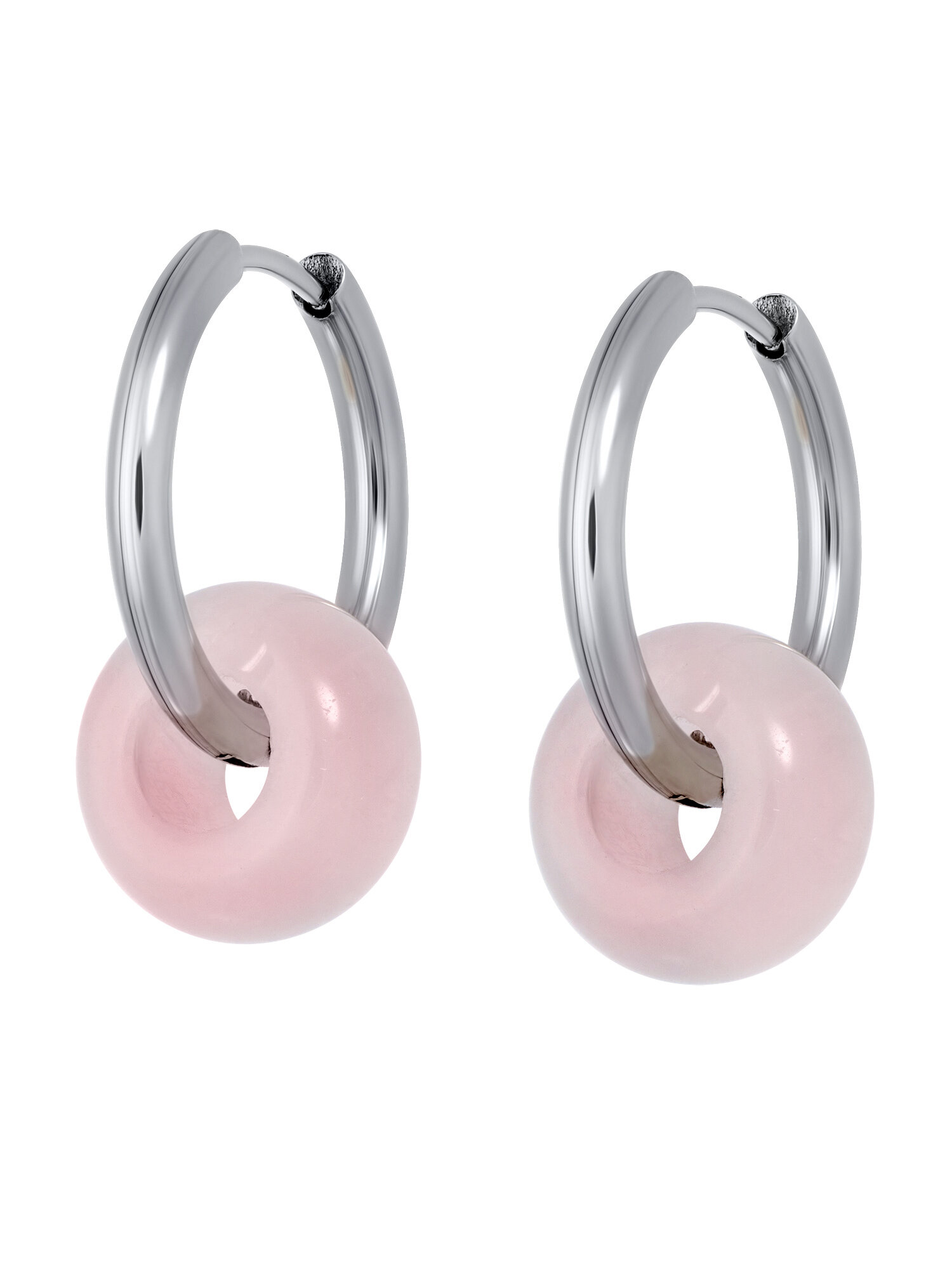 Серьги-трансформеры, кварц