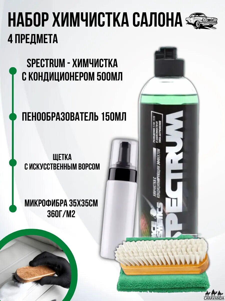 Химчистка салона авто набор
