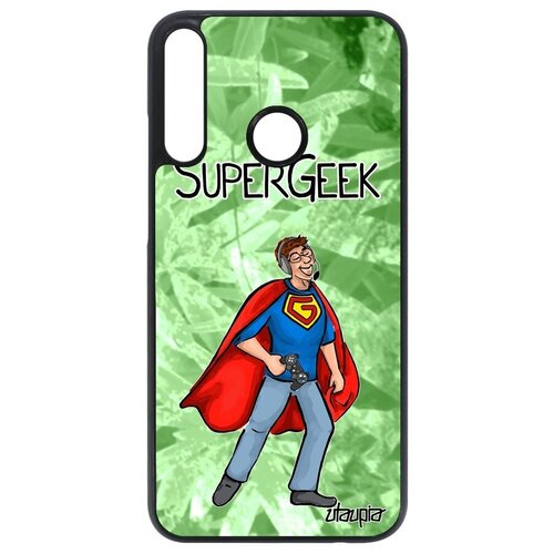 фото Красивый чехол на телефон // huawei p40 lite e // "супергик" комикс видеоигра, utaupia, светло-зеленый