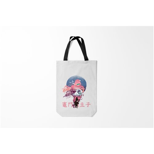 фото Сумка-шоппер / 31х42 см / аниме / клинок рассекающий демонов kamado nezuko burnettie