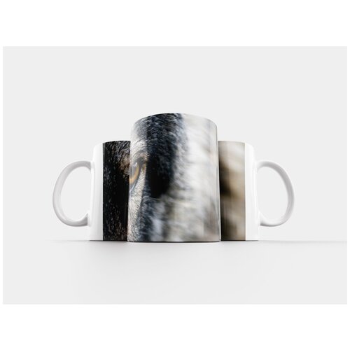 фото Кружка "волк, глаз, шерсть" 320 мл lotsprints