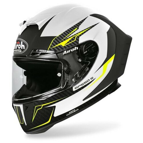 фото Airoh шлем интеграл gp550 s venom white matt airoh helmet