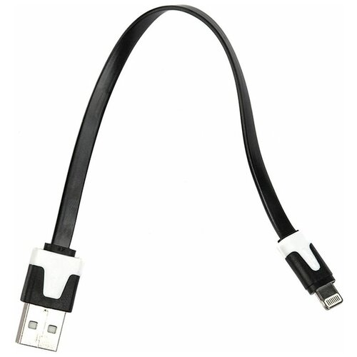 Кабель для зарядки и передачи данных, USB - Lightning, 0,15м, Dialog HC-A6401 (черный)