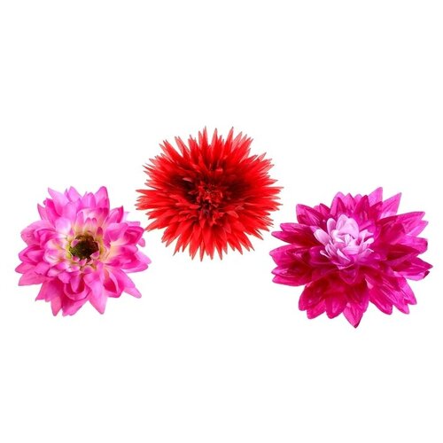 фото - цветы искусственные набор для рукоделия, 20шт микс mikimarket