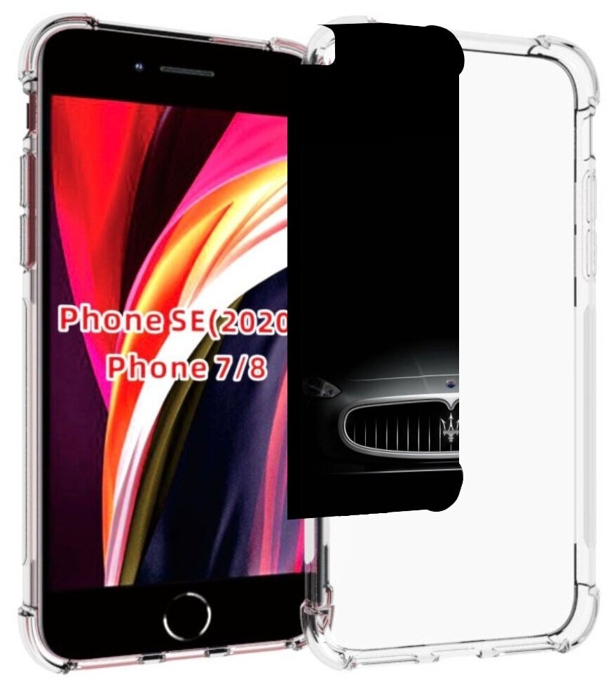 Чехол MyPads maserati мазерати 1женский для iPhone 7 4.7 / iPhone 8 / iPhone SE 2 (2020) / Apple iPhone SE3 2022 задняя-панель-накладка-бампер