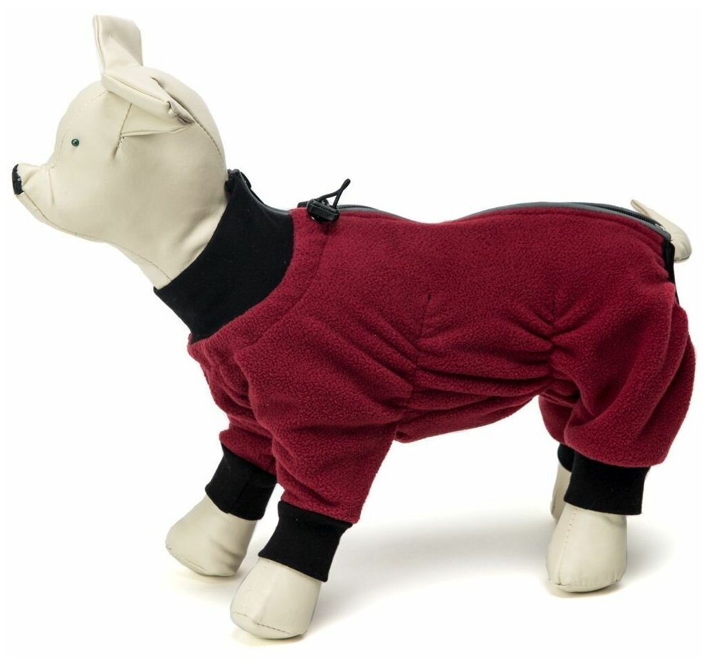Комбинезон для собак из флиса OSSO Fashion, на молнии размер 25 (сука)