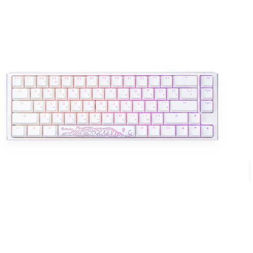 Игровая механическая клавиатура Ducky One 3 SF White переключатели Cherry MX RGB Red русская раскладка 1349000₽