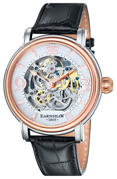 Наручные часы EARNSHAW ES-8011-06, мультиколор, белый