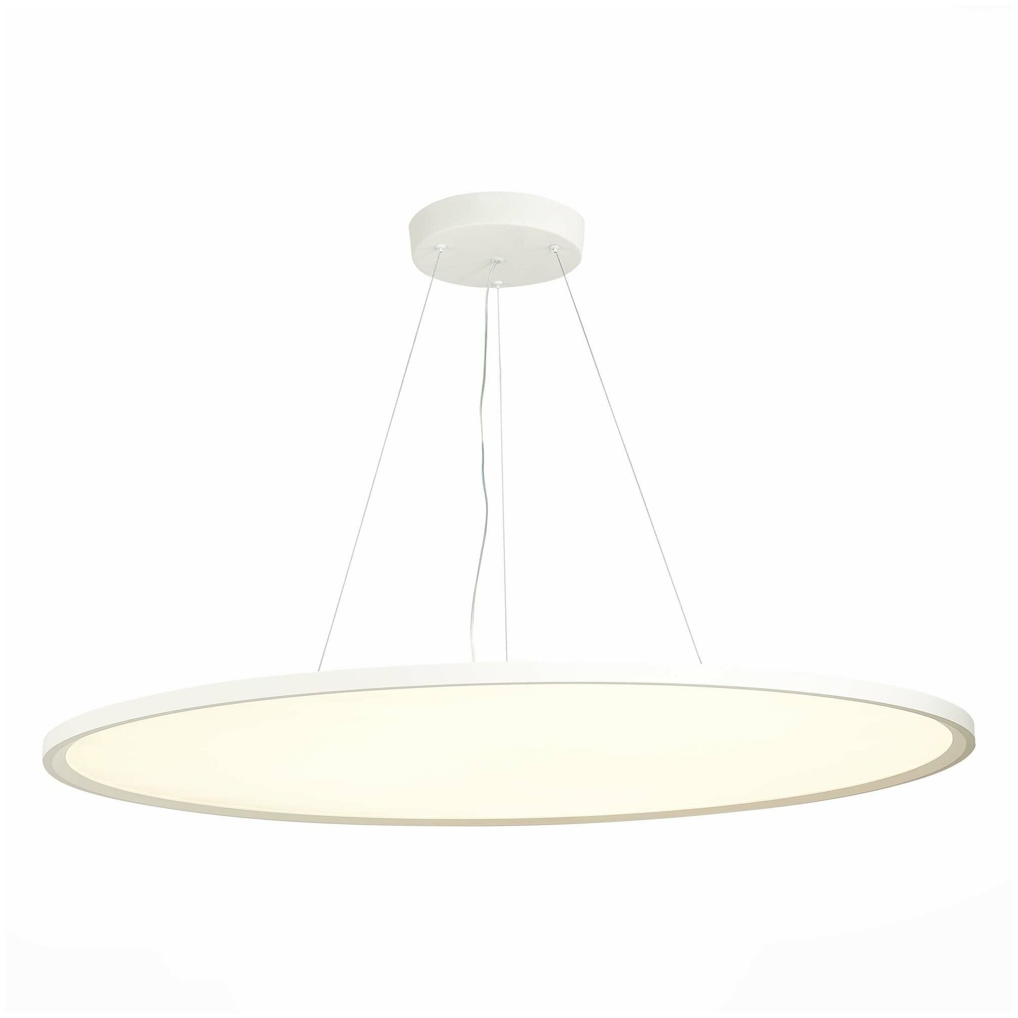 ST LUCE ST602.543.120 Светильник подвесной Белый LED 1*120W 4000K 10 800Lm Ra>80 120 IP20 D1 200xH35 185-265 Подвесные светильники