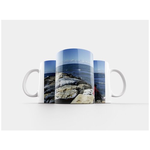 фото Кружка "испания, марбелья, морской берег" 320 мл lotsprints