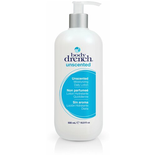 BODY DRENCH Unscented Moisturizing Lotion Увлажняющий ежедневный лосьон для тела без запаха 500мл