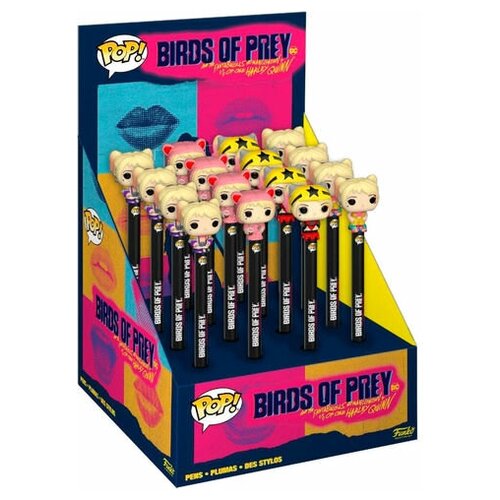 Ручка Funko POP! Pen Toppers: Birds of Prey PDQ 45455