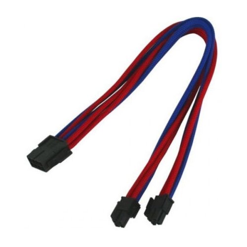 аксессуар удлинитель nanoxia 8 pin eps 30cm blue nx8pv3eb Аксессуар Удлинитель Nanoxia 8-pin EPS 30cm Blue-Red NX8PV3EBR