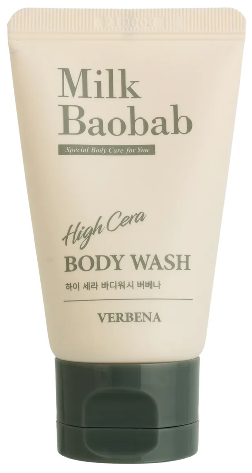 Гель для душа Milk Baobab High Cera Body Wash Verbena Travel Edition, 30 мл