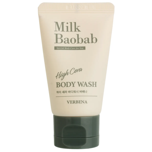 Гель для душа Milk Baobab High Cera Body Wash Verbena Travel Edition, 30 мл гель для душа milk baobab high cera body wash verbena travel edition 30 мл