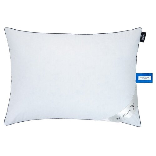 Подушка пуховая упругая MOYЁ home GOOSE DOWN 50х68, тик, 100% хлопок