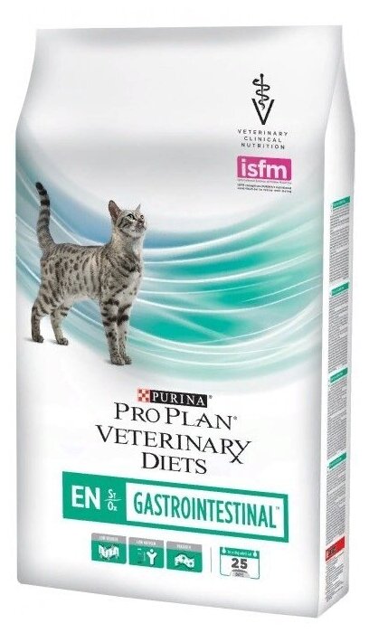 Сухой корм Pro Plan Veterinary Diets EN для кошек при расстройствах пищеварения (Про План ЖКТ пакет) 1.5 кг