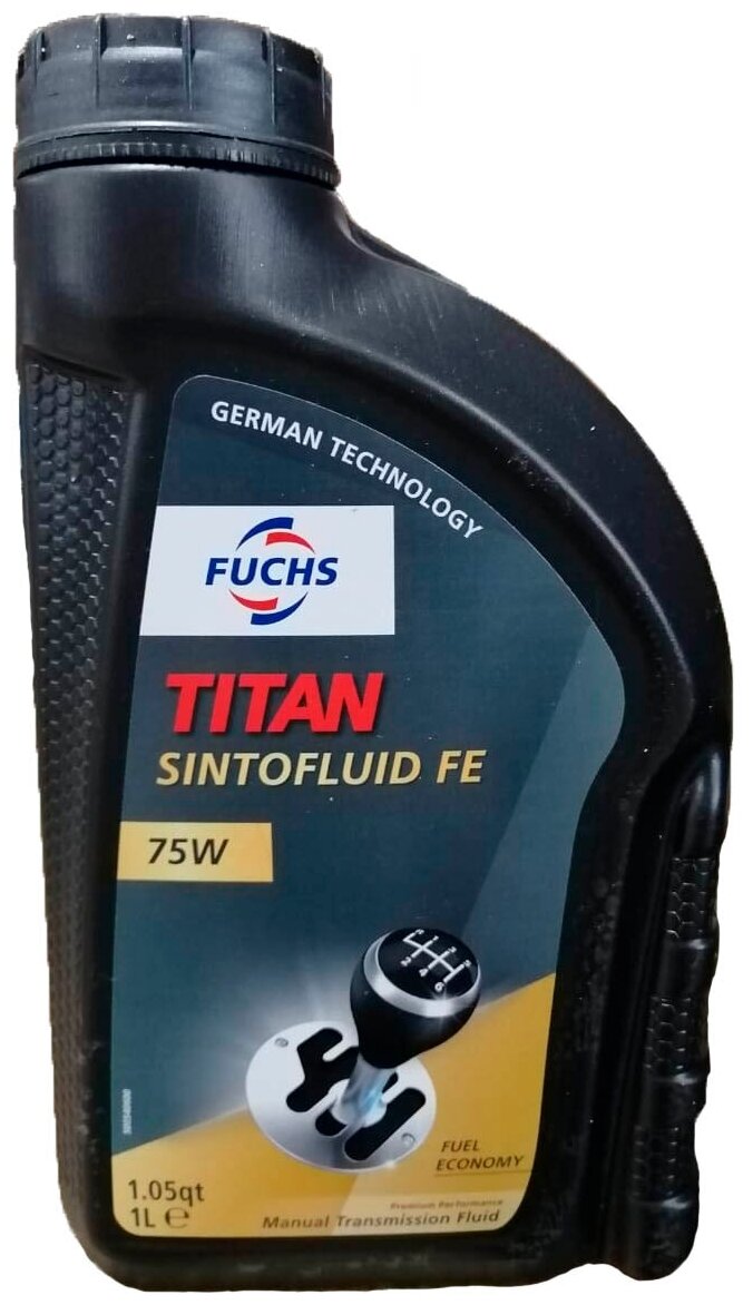 Трансмиссионное Масло Titan Sintofluid Fe 75w, 1л FUCHS арт. 100125678
