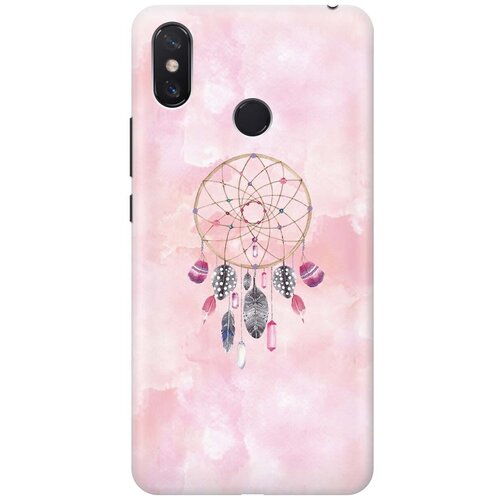 фото Re:paчехол - накладка artcolor для xiaomi mi max 3 с принтом "ловец снов"