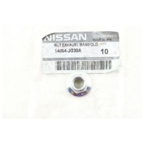 NISSAN 14094JG30A Гайка Последняя замена - Nissan 140944KV0A
