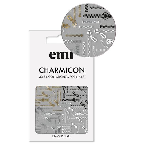 E. Mi, 3D-стикеры №170 Молнии Charmicon 3D Silicone Stickers