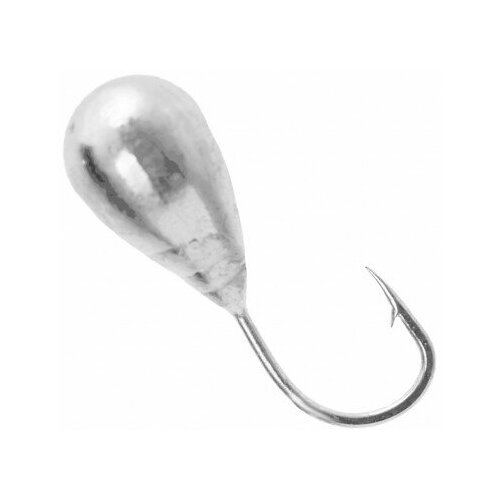 Мормышка вольф Lumicom ко d25 серебро 10шт 676₽