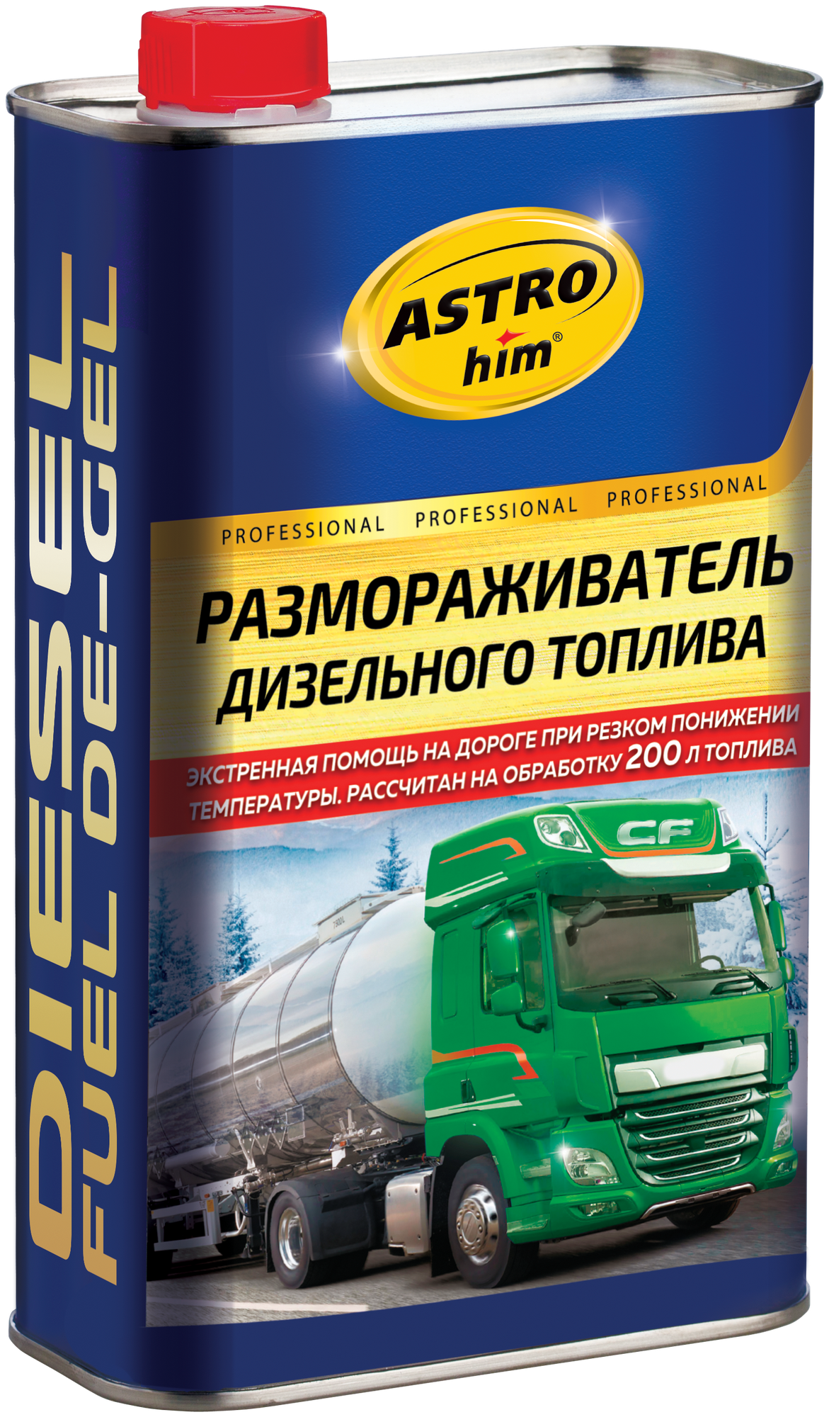 фото Размораживатель Дизельного Топлива, Жестяная Канистра 1 Л Astrohim Ac193 ASTROHIM арт. AC193