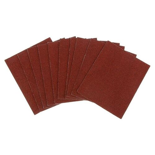 Шкурка шлифовальная в листах тундра на тканевой основе водостойкая 230 х 280 Р36 10 шт 598₽