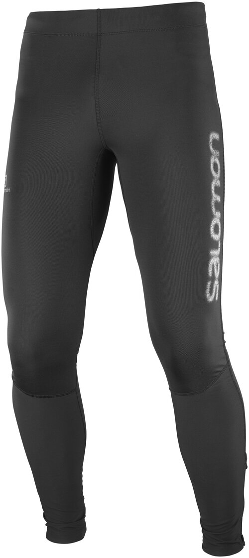Беговые брюки Salomon Agile Long Tight M, размер XL, черный