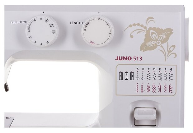 Швейная машина JANOME Juno 513 - фотография № 6