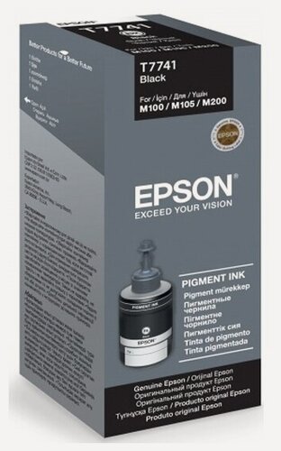 Изображение товара Контейнер Epson T77414A с черными чернилами M100, M200, M105 (C13T77414A)