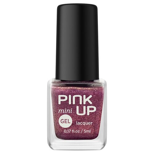 Лак для ногтей PINK UP MINI GEL тон 89 5 мл pink up лак для ногтей pink up mini gel с эффектом геля тон 57 5 мл