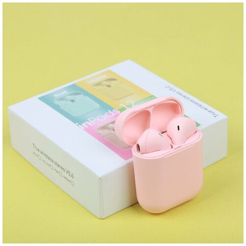 Беспроводные Bluetooth наушники inPods 12 Розовый 68900₽