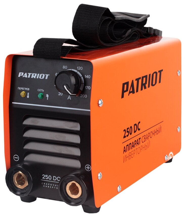 Аппарат сварочный инверторный PATRIOT 250DC MMA (605302521) PATRIOT