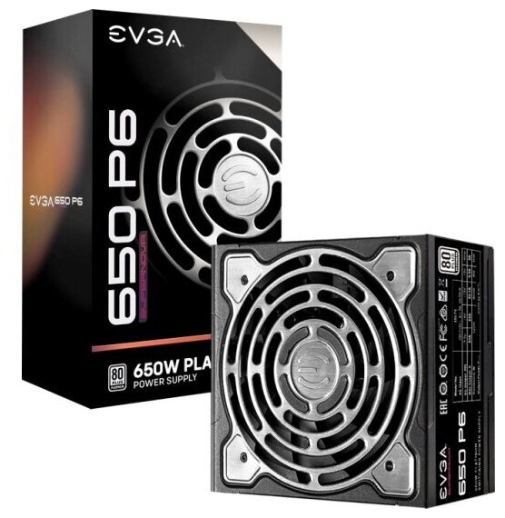 Блок питания EVGA 650W P6 650W 220-P6-0650-X2
