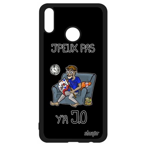 фото Чехол для смартфона honor 8x, "не могу - олимпийские игры!" комикс спорт utaupia