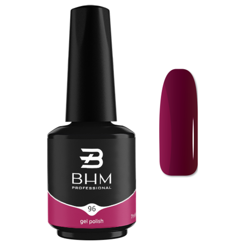 BHM Professional Гель-лак Gel Polish, 7 мл, 15 г, №096